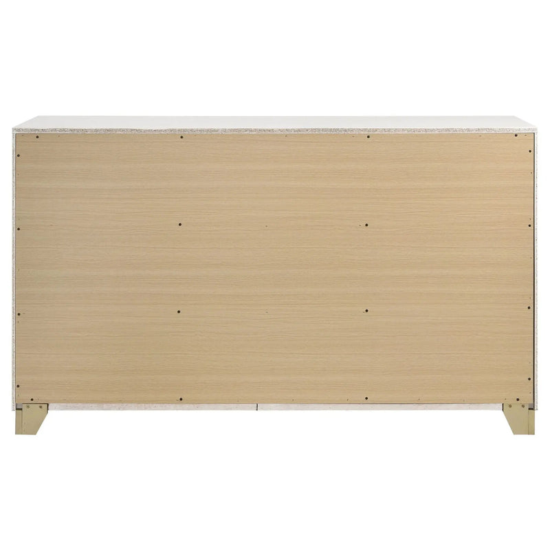 Caraway 6-drawer Dresser White by Unique Piece Furniture