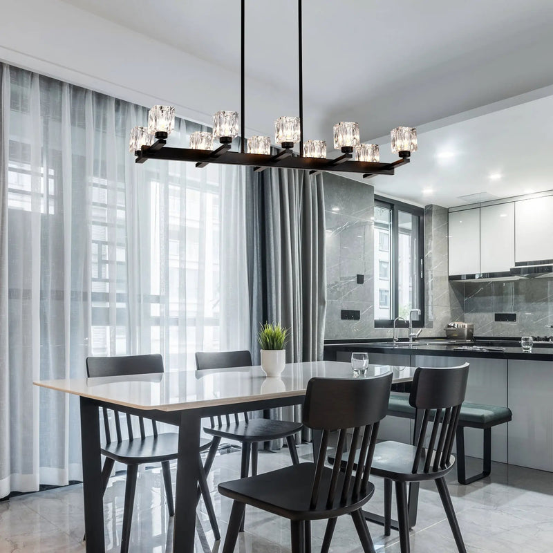 10-Light Chandelier for Dining Room by HouseOfZazla