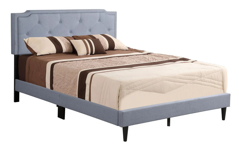 Button Tufted Bed Charming For Cozy Spaces by Unique Piece Furniture