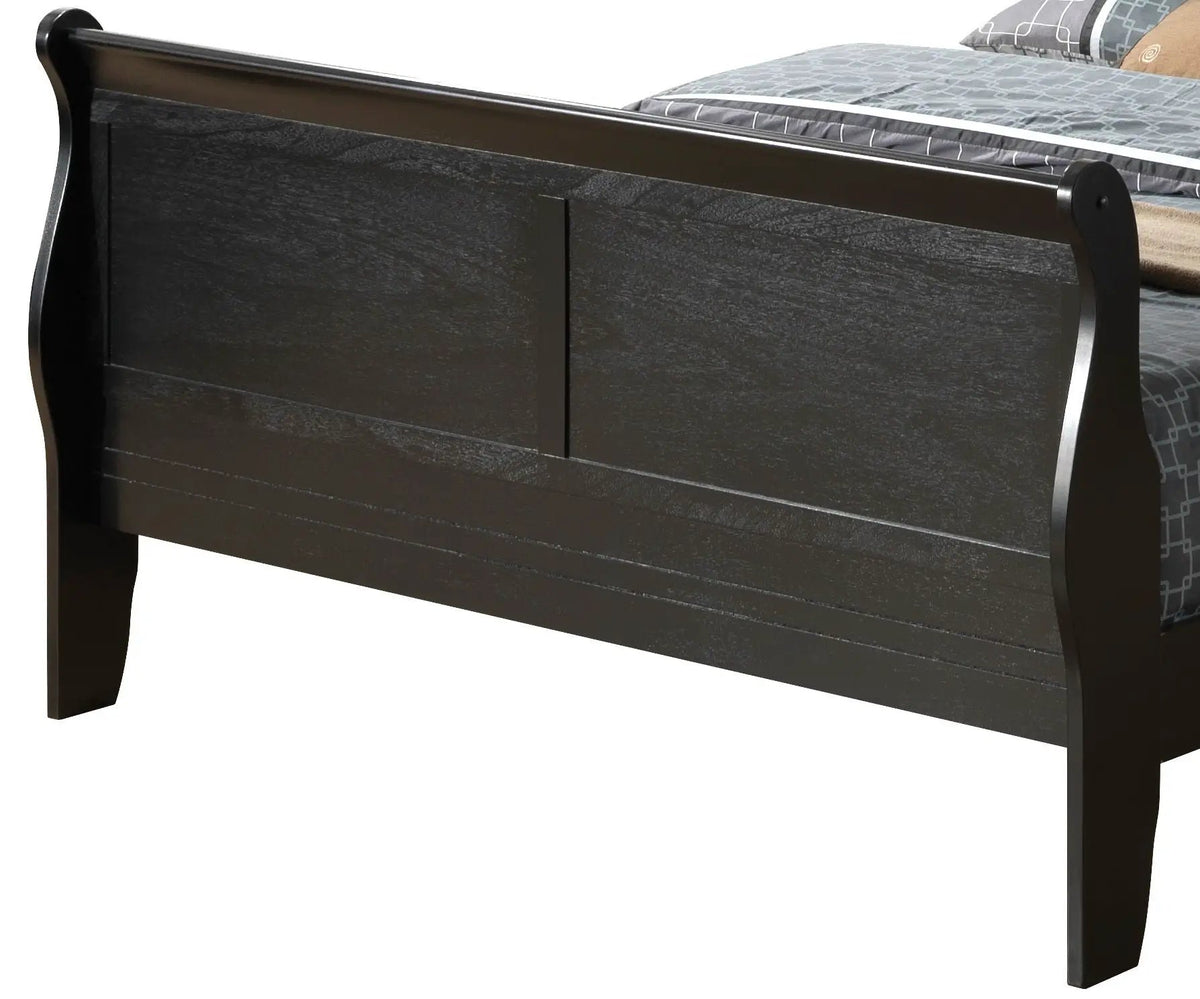 Panel Sleigh Bed by HouseOfZazla