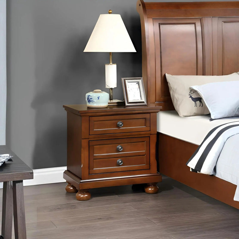 Nightstand - Cherry by HouseOfZazla