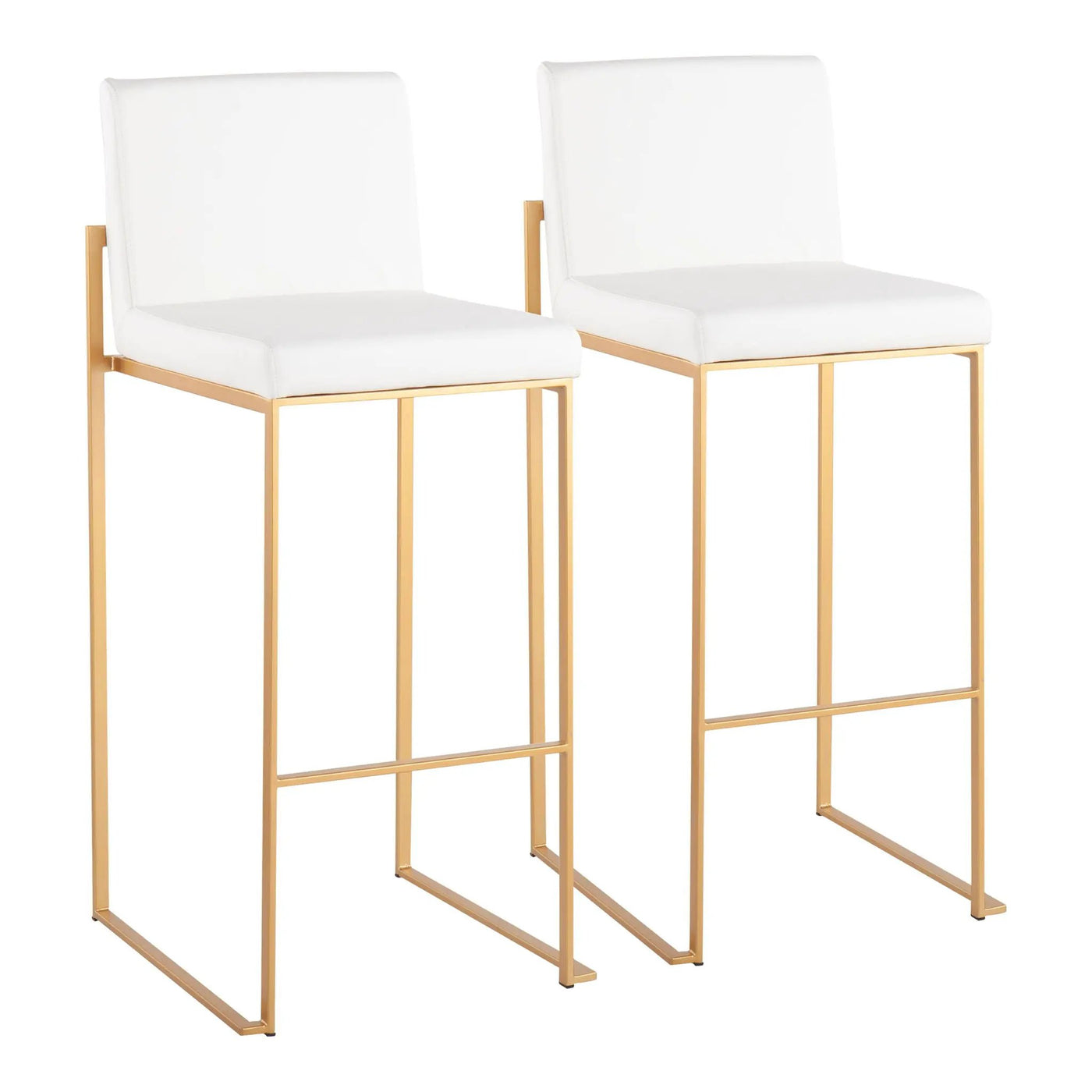 Fuji - Contemporary Design High Back Barstool by HouseOfZazla