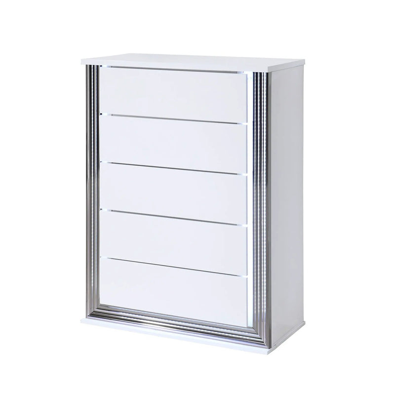 Moon - Smooth Chest With LED - White by HouseOfZazla