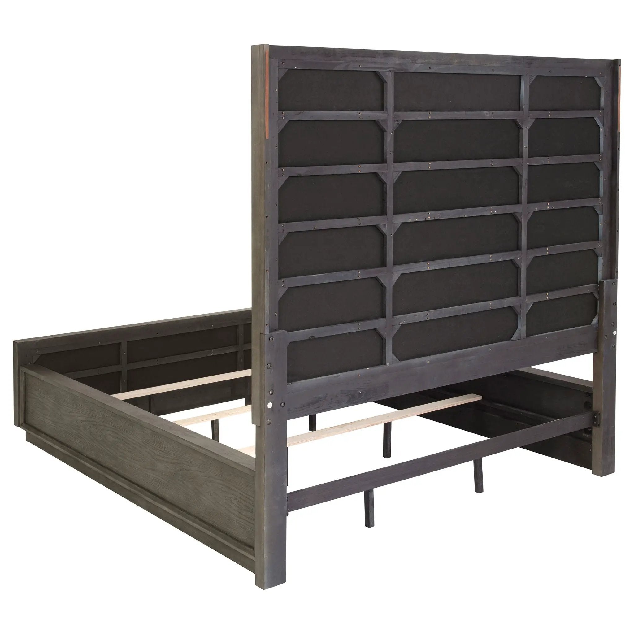 Durango 80-inch California King Panel Bed Taupe Oak by Unique Piece Furniture