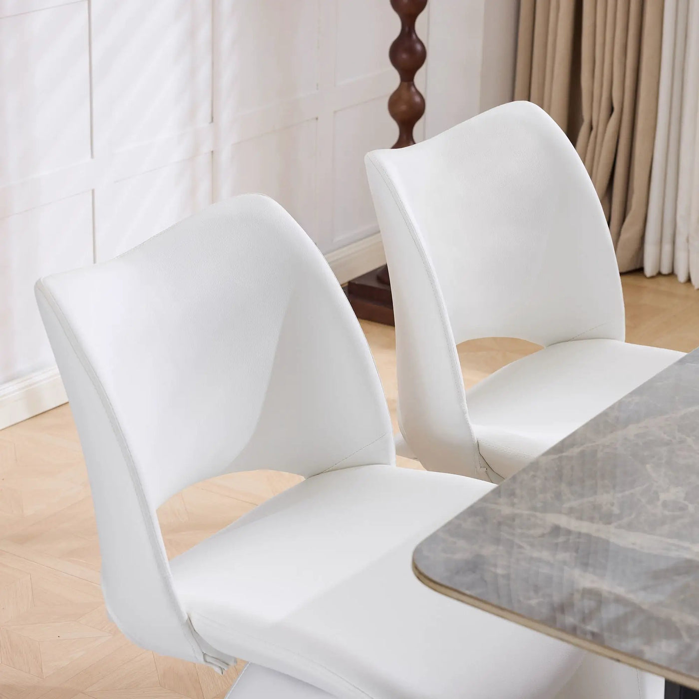 Modern Swivel Dining Chair With High Back by HouseOfZazla