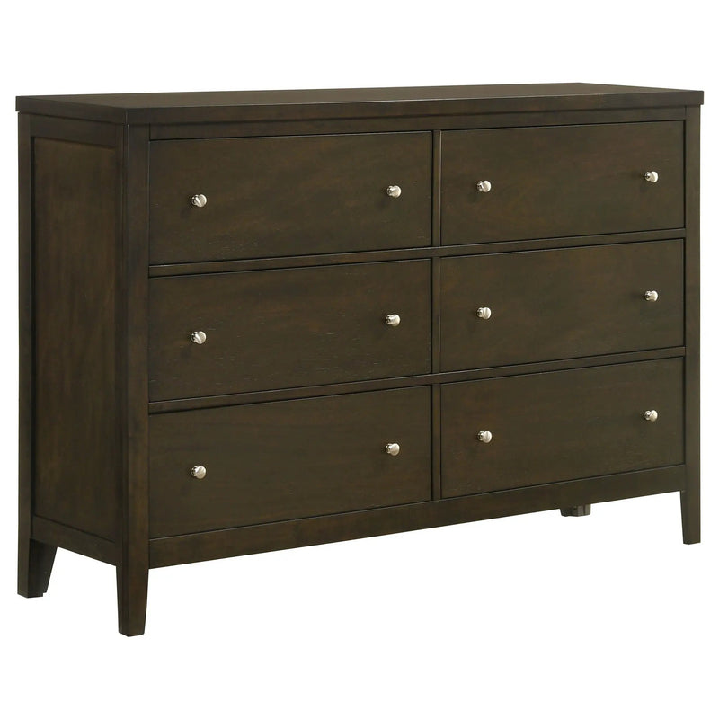Wilkes 5-piece Eastern King Bedroom Set Dark Cocoa by Unique Piece Furniture