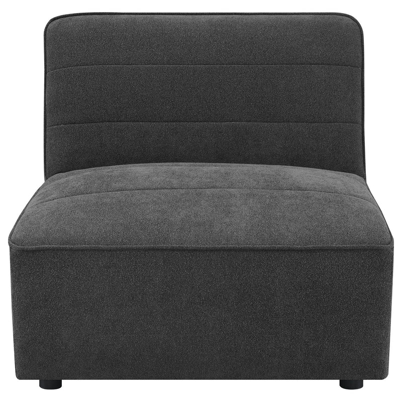 Sunny 6-piece Upholstered Modular Sectional Sofa Charcoal by Unique Piece Furniture