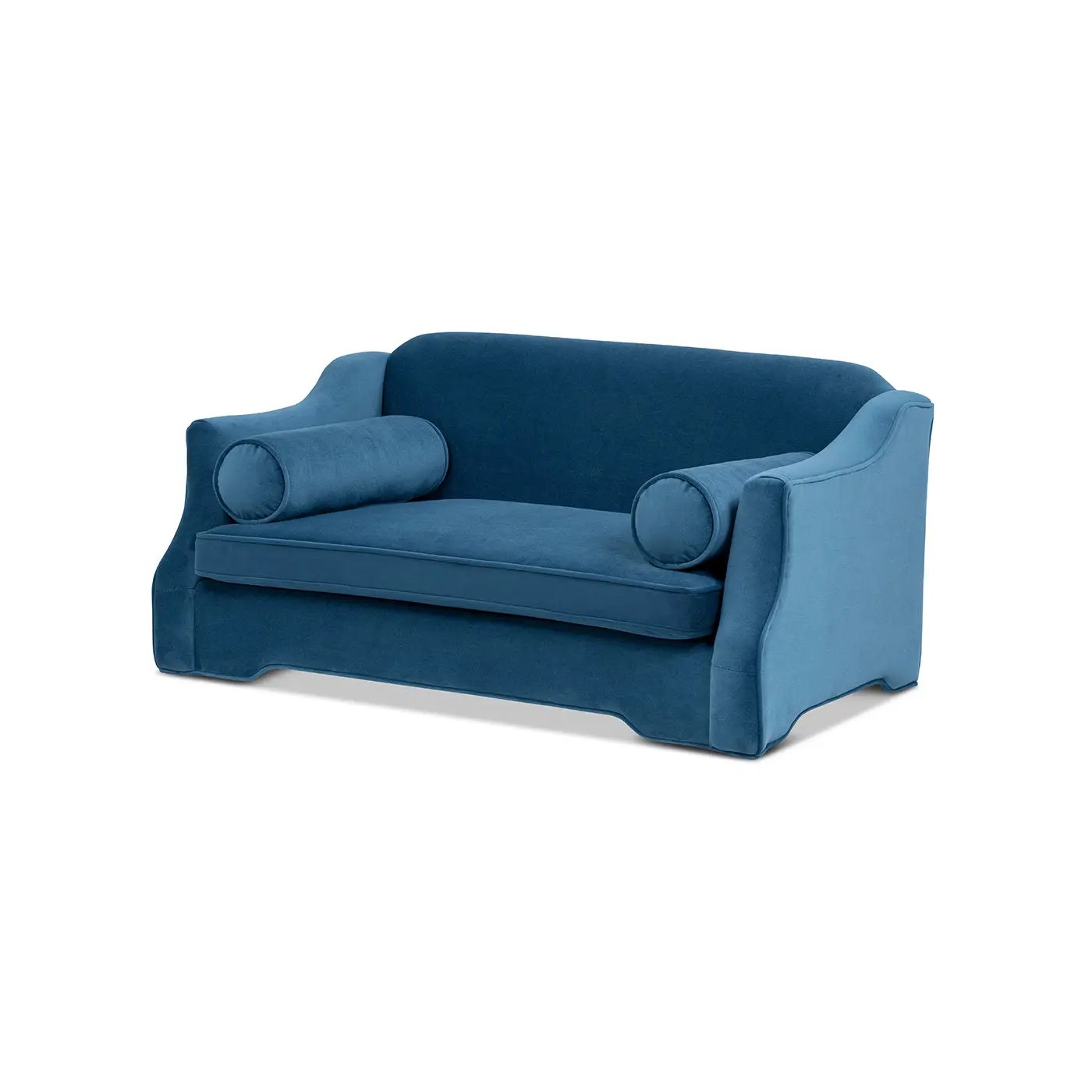 Paloma 35.5" Dog Sofa Bed, Medium, Satin by HouseOfZazla