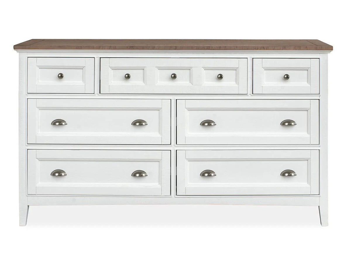 Heron Cove - Two Tone Drawer Dresser, photo 7 of 11