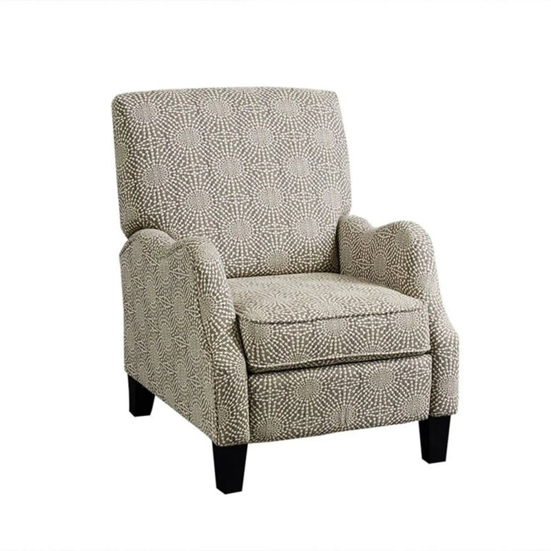 Hoffman - Push Back Recliner - Beige Multi by Unique Piece Furniture