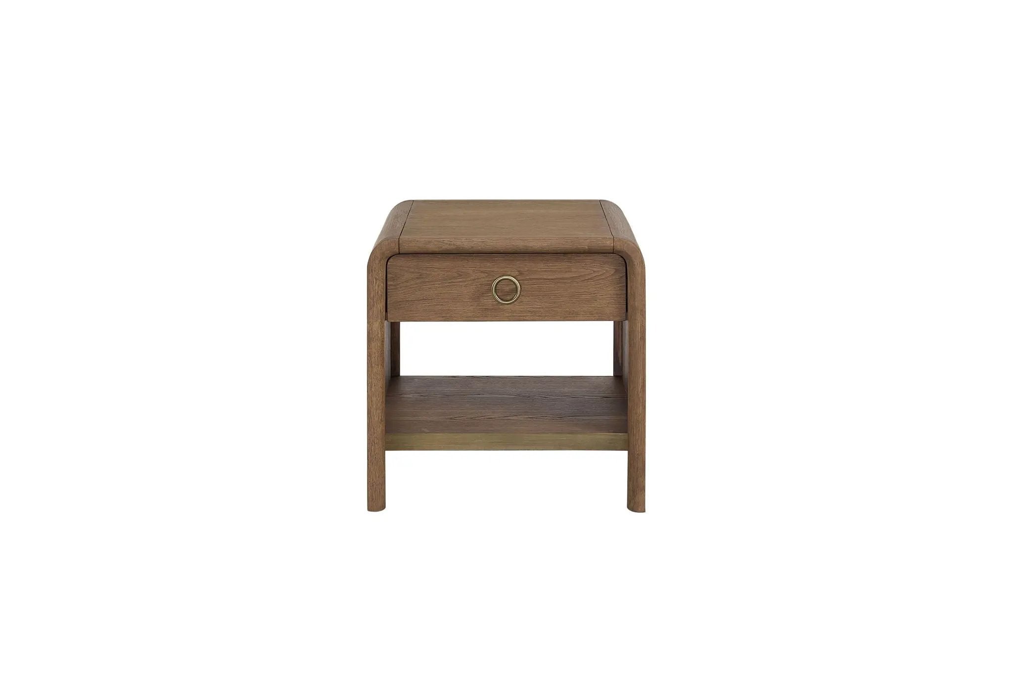 Waterfall - End Table - Light Brown