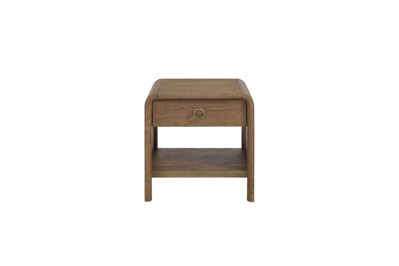 Waterfall - End Table - Light Brown by Unique Piece Furniture