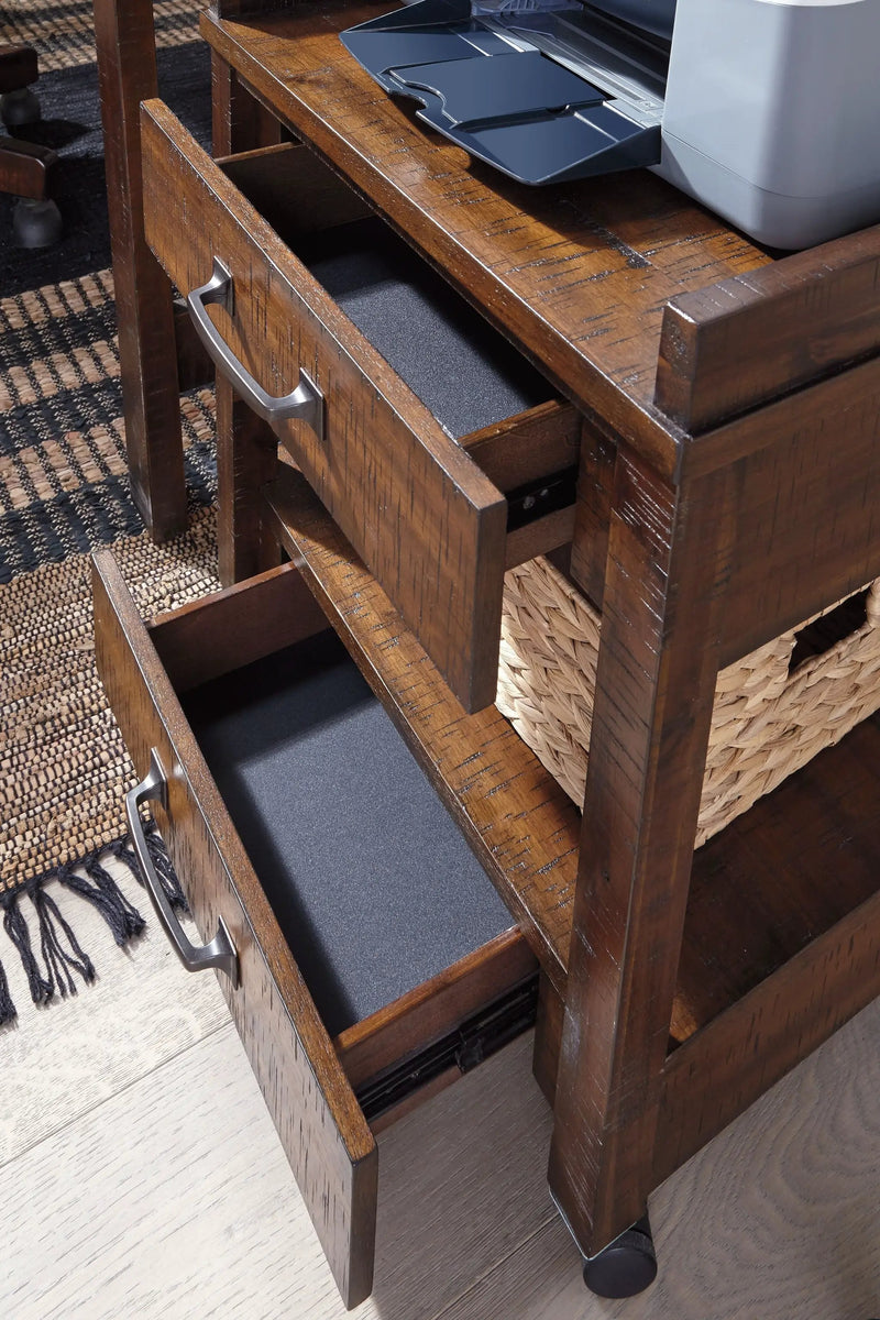 Baldridge - Printer Stand - Rustic Brown by Unique Piece Furniture
