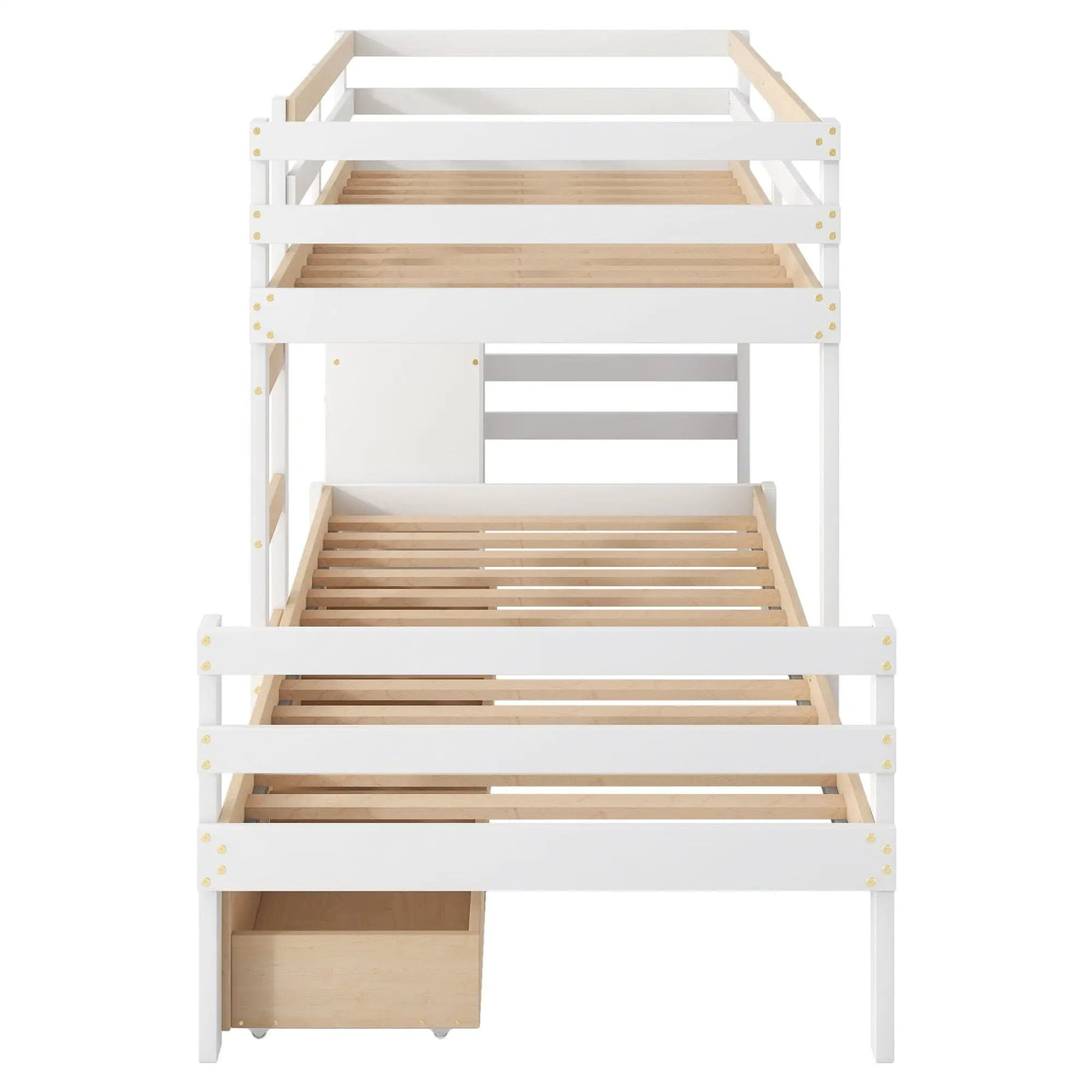 Loft Bunk Bed With Drawers And Ladder by HouseOfZazla
