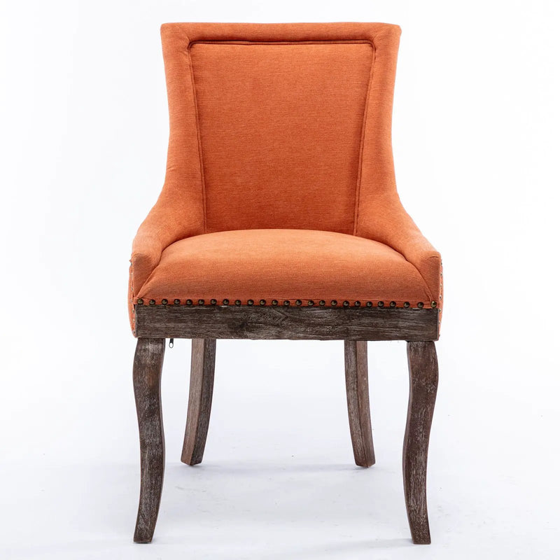 Ultra - Side Dining Chair, Nail Head (Set of 2) by HouseOfZazla