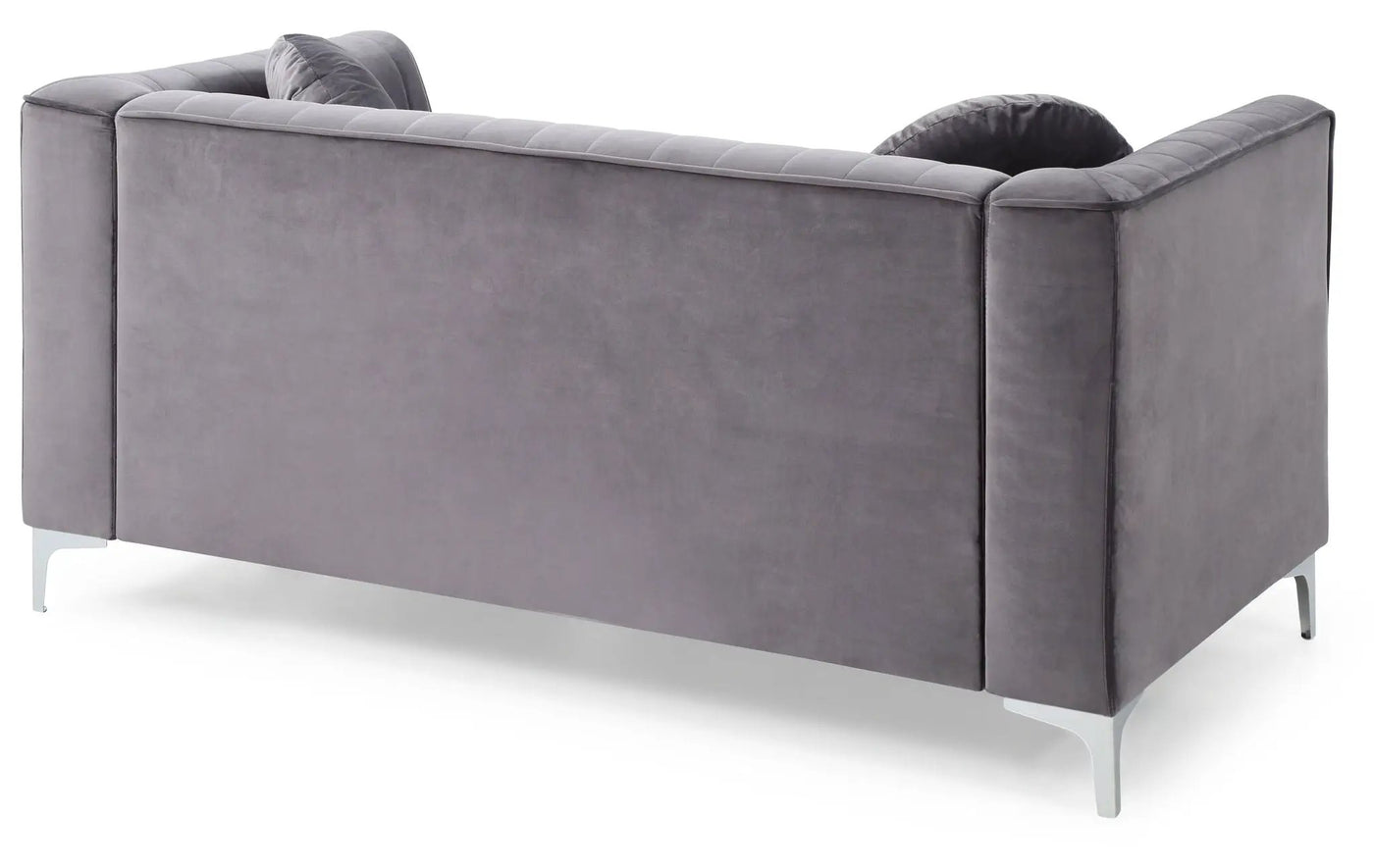 Glam Styled Micro Suede Loveseat by HouseOfZazla