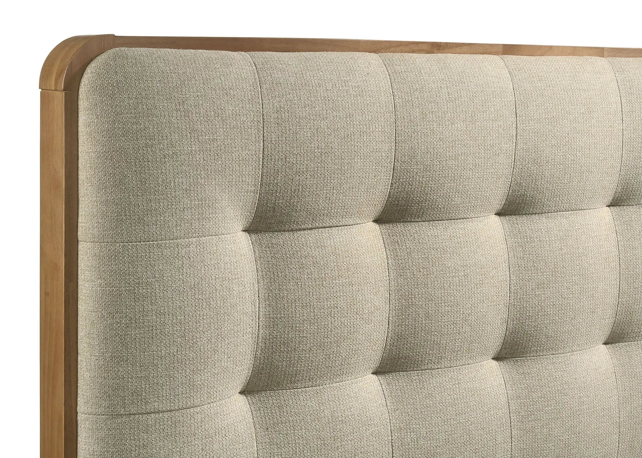 Robyn Wood Full Platform Bed Light Ash by Unique Piece Furniture