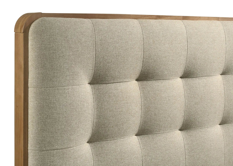 Robyn Wood Full Platform Bed Light Ash by Unique Piece Furniture