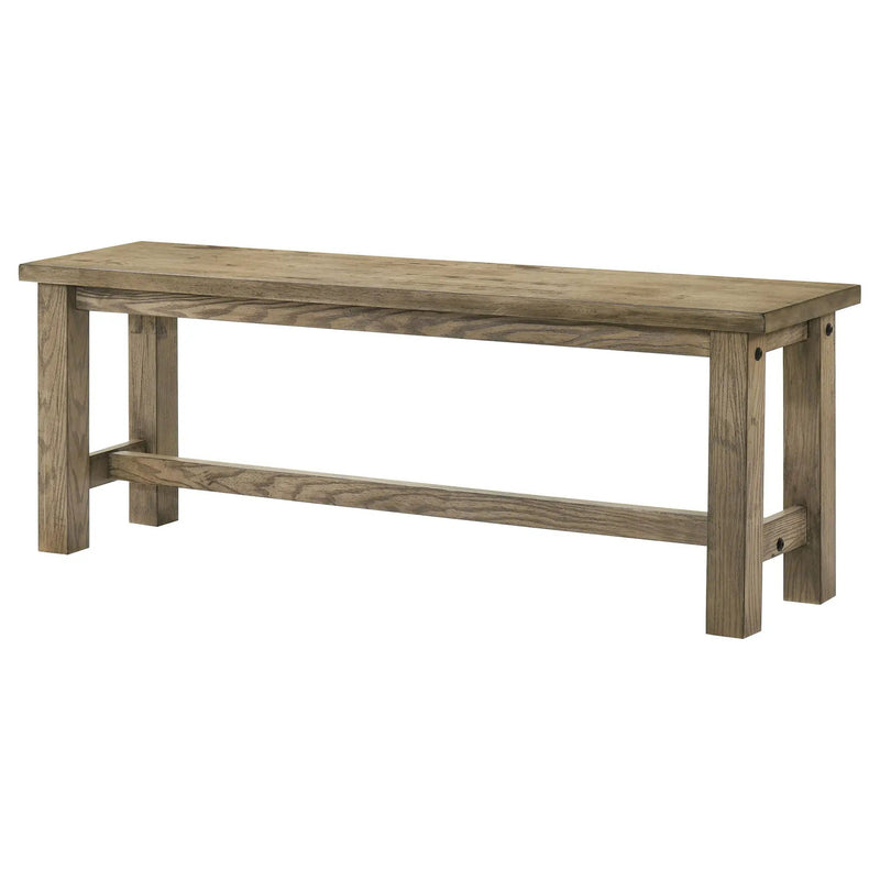 Cardova 51-inch Solid Wood Dining Bench Vineyard Oak by Unique Piece Furniture