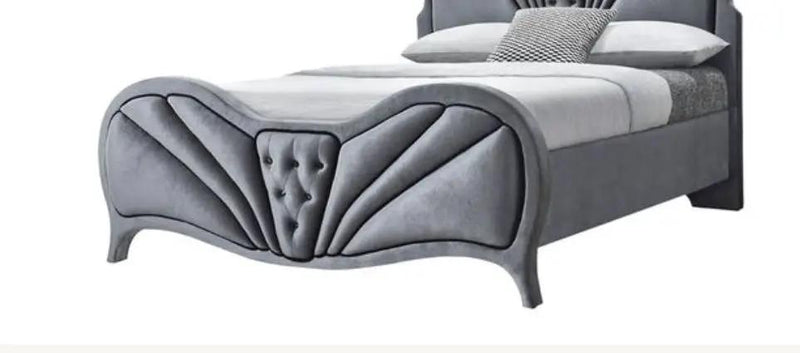 Dante - Queen Bed - Gray by HouseOfZazla