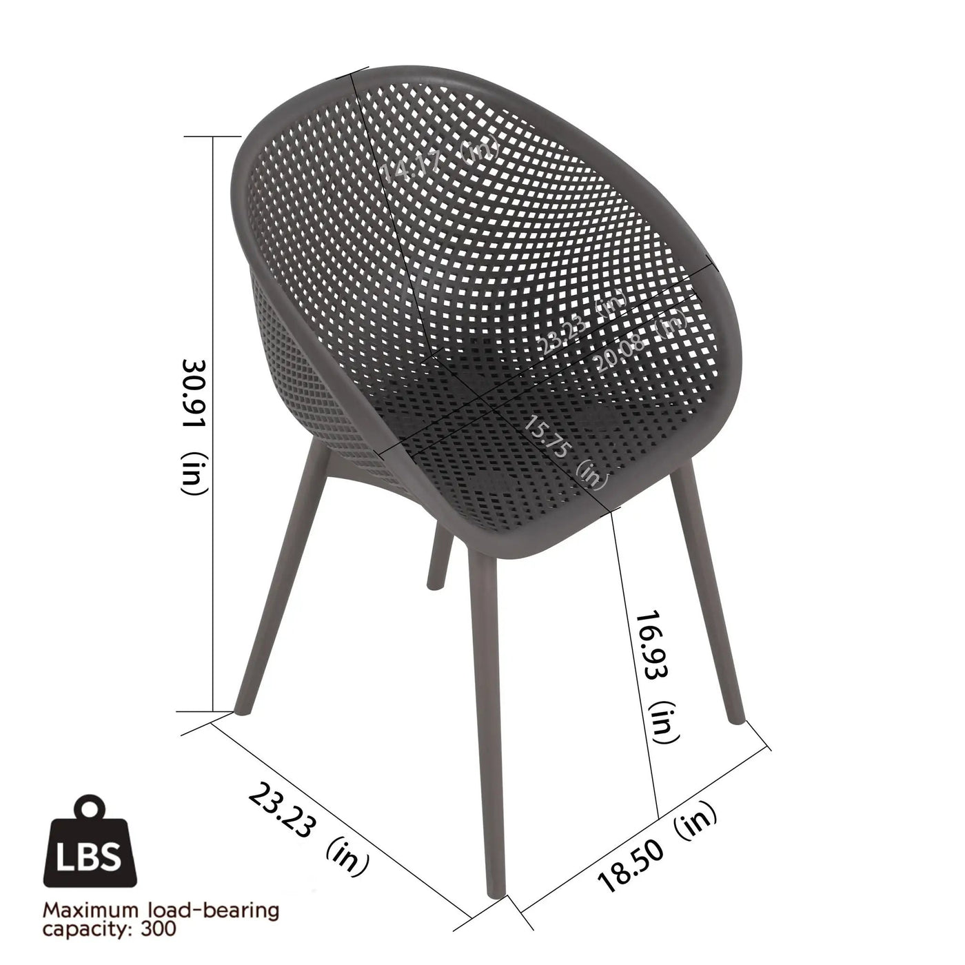 4 Pack Lounge Chair Set With Long Table by HouseOfZazla