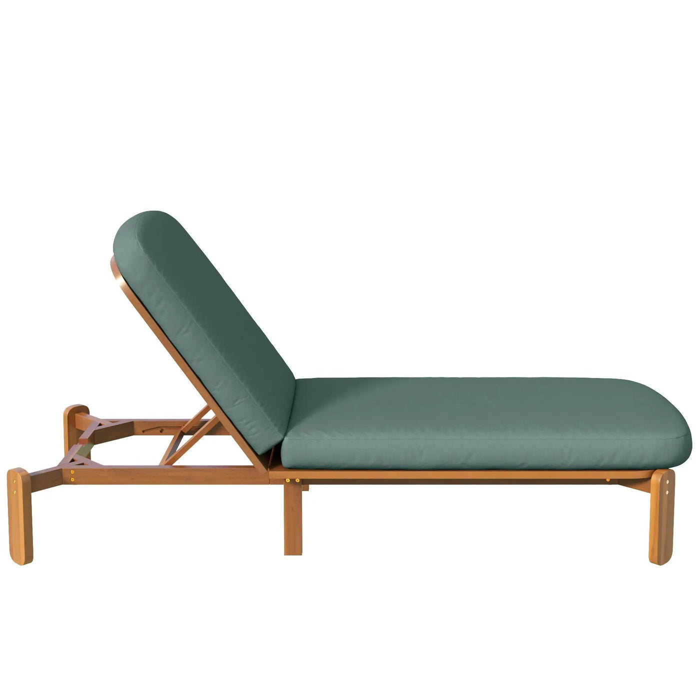 Outdoor Chaise Lounge With Adjustable Backrest by HouseOfZazla