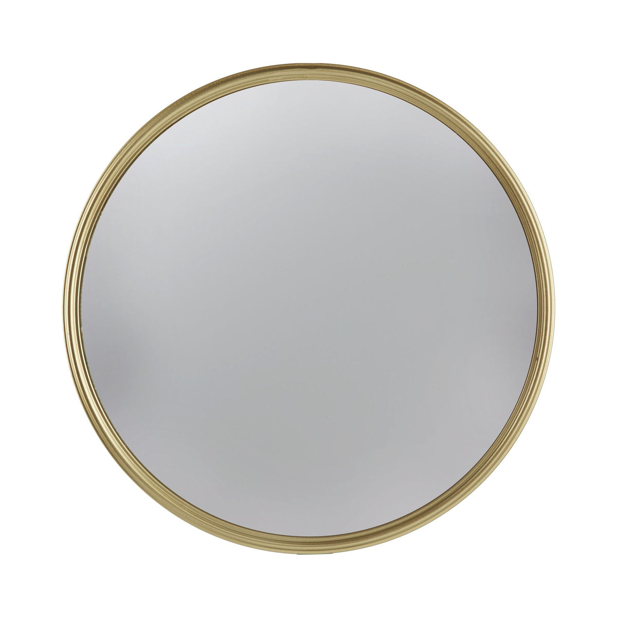 Round Mirror with Iron Frame - Gray, photo 8 of 17