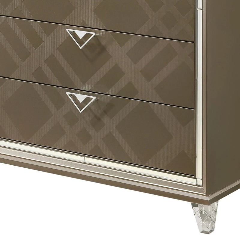 Skylar - Chest - Champagne by Unique Piece Furniture