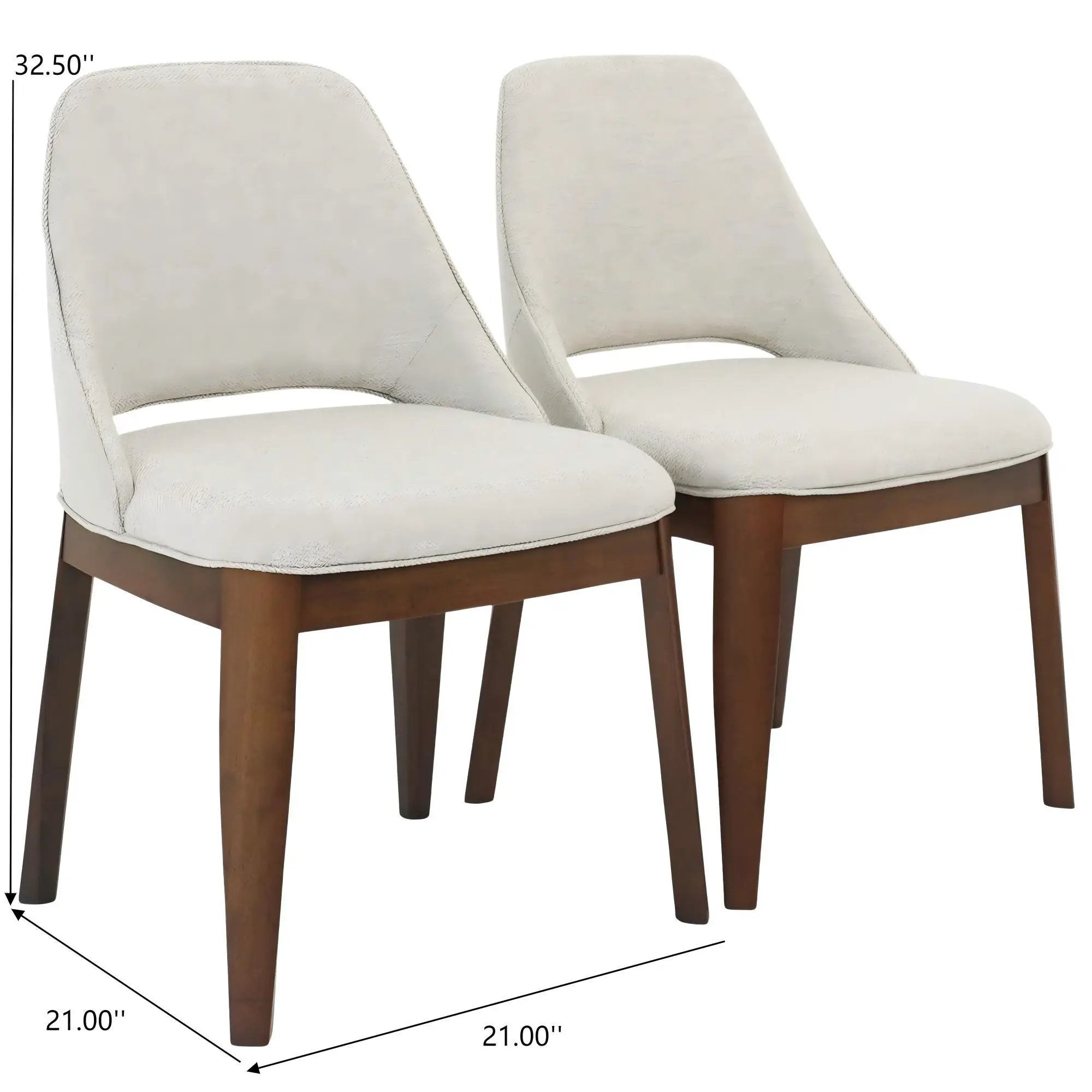 Weston - Dining Chair (Set of 2) - Beige by Unique Piece Furniture