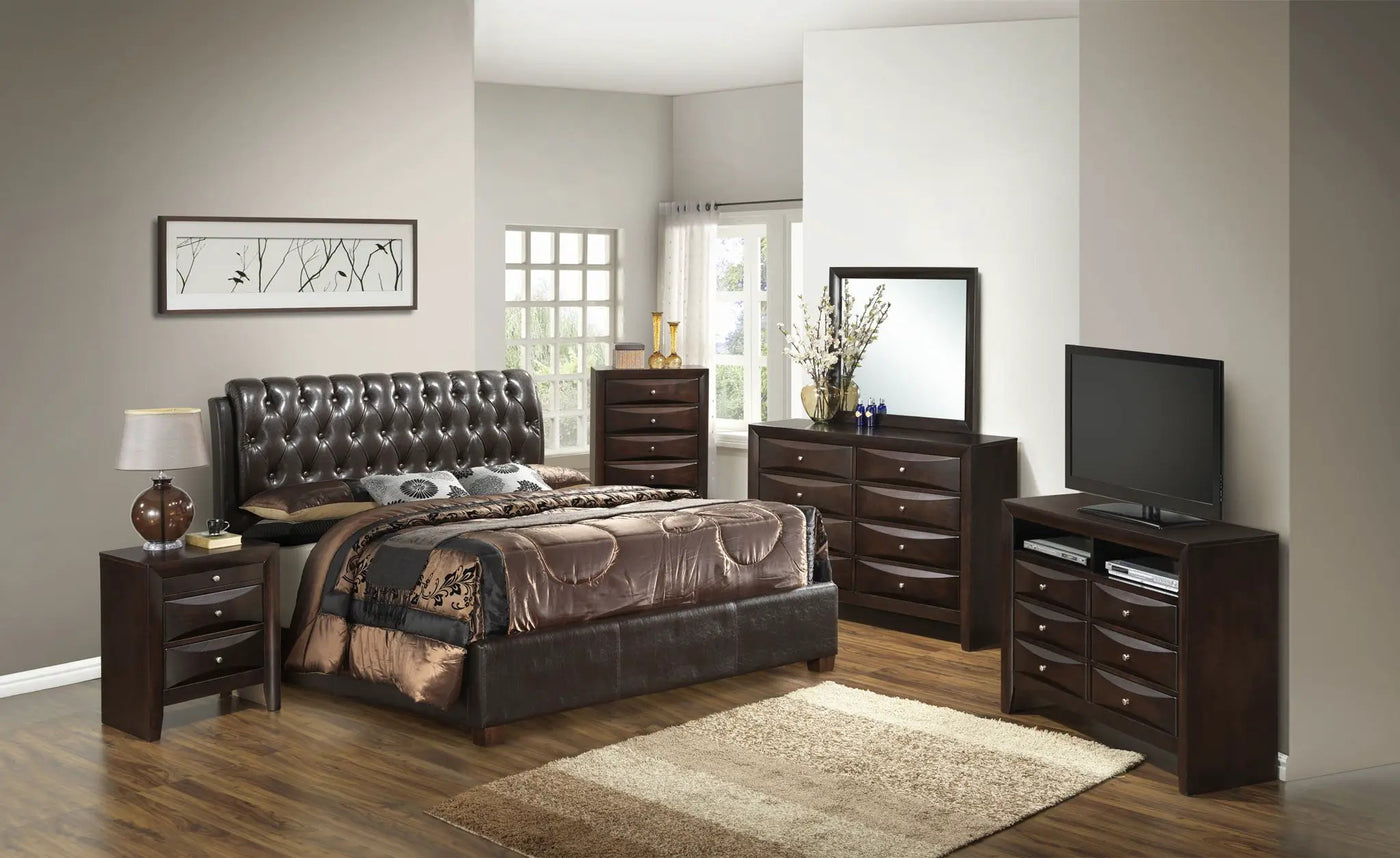 Tufted Upholstered Bed by HouseOfZazla