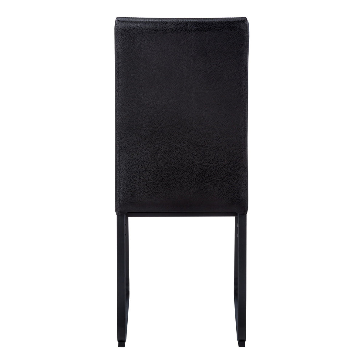 Dining Chair Side Upholstered Set of 2 - Black, photo 3 of 4