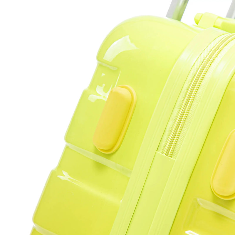 14'/20' 2-Piece PC Spinner Wheel Luggage Set with Gradient Color and Lock by HouseOfZazla