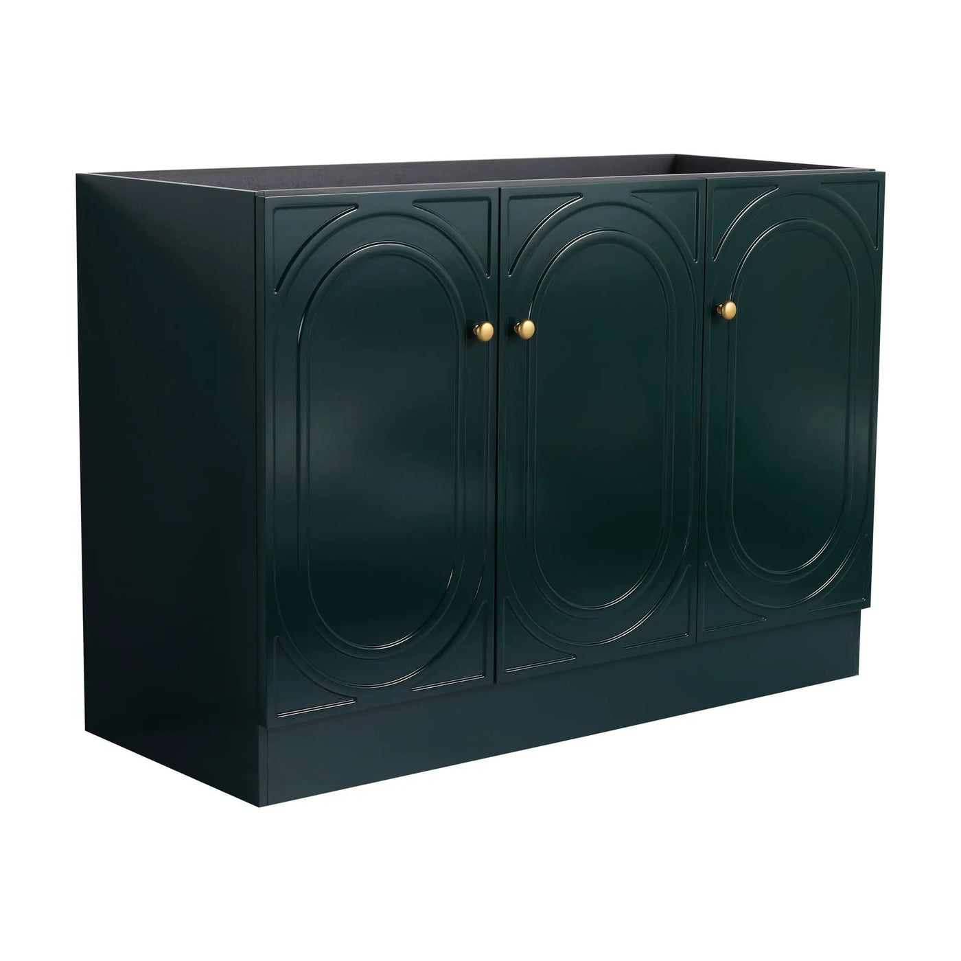 Modern Freestanding Bathroom Vanity With Soft Close Cabinet Doors by HouseOfZazla