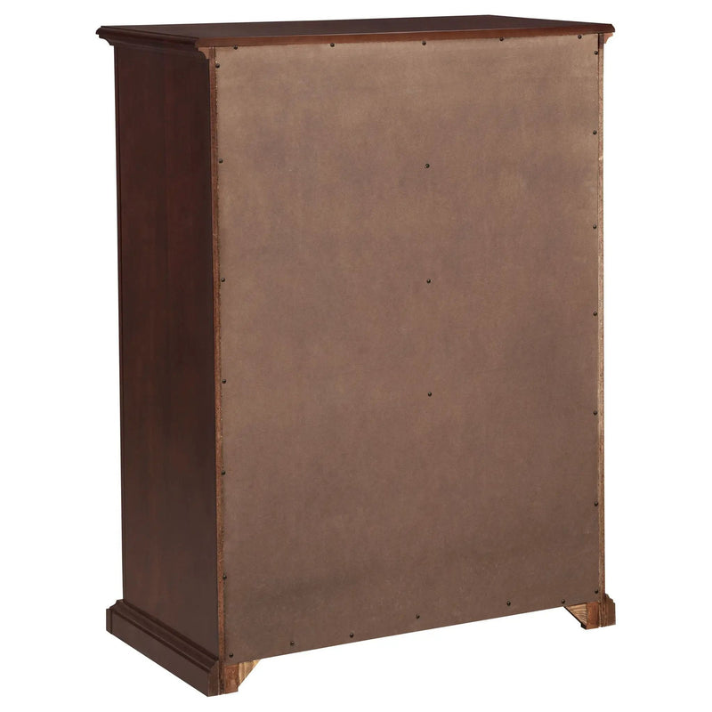 Sumerlin 6-drawer Bedroom Chest of Drawers Cappuccino by Unique Piece Furniture