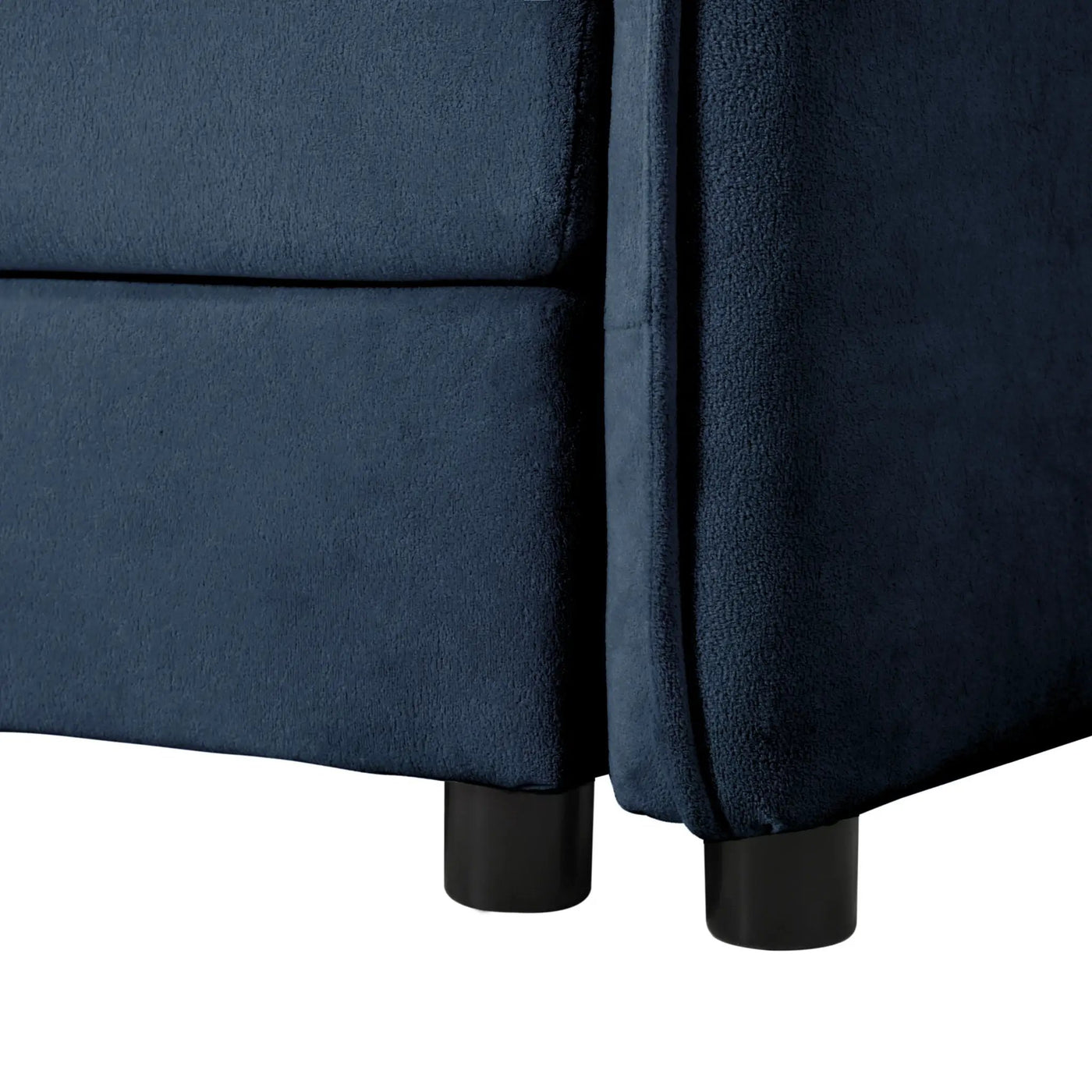 Modern Comfy Deep Seat Modular Sectional Sofa Cloud Couch With Ottoman by HouseOfZazla