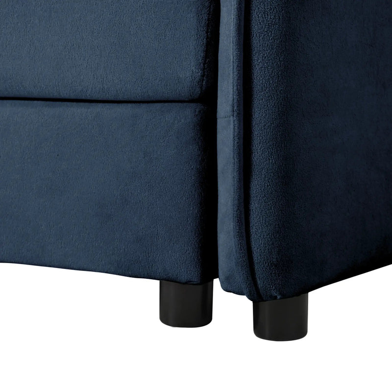 Modern Oversized Loveseat Sofa With Deep Seat And Diy Combination by HouseOfZazla