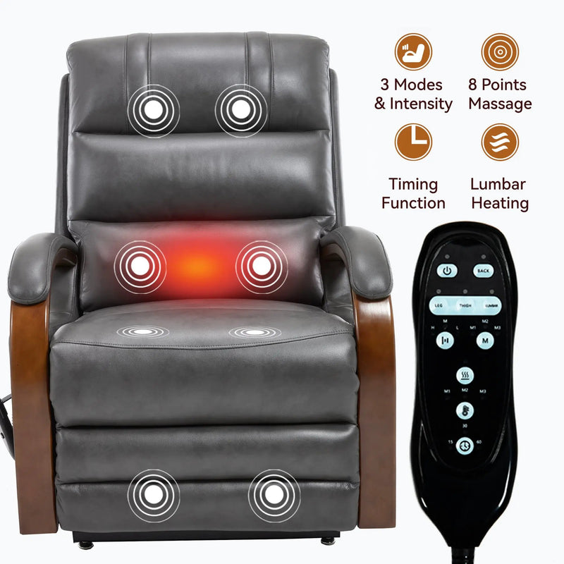 Power Dark Recliner Chair by HouseOfZazla