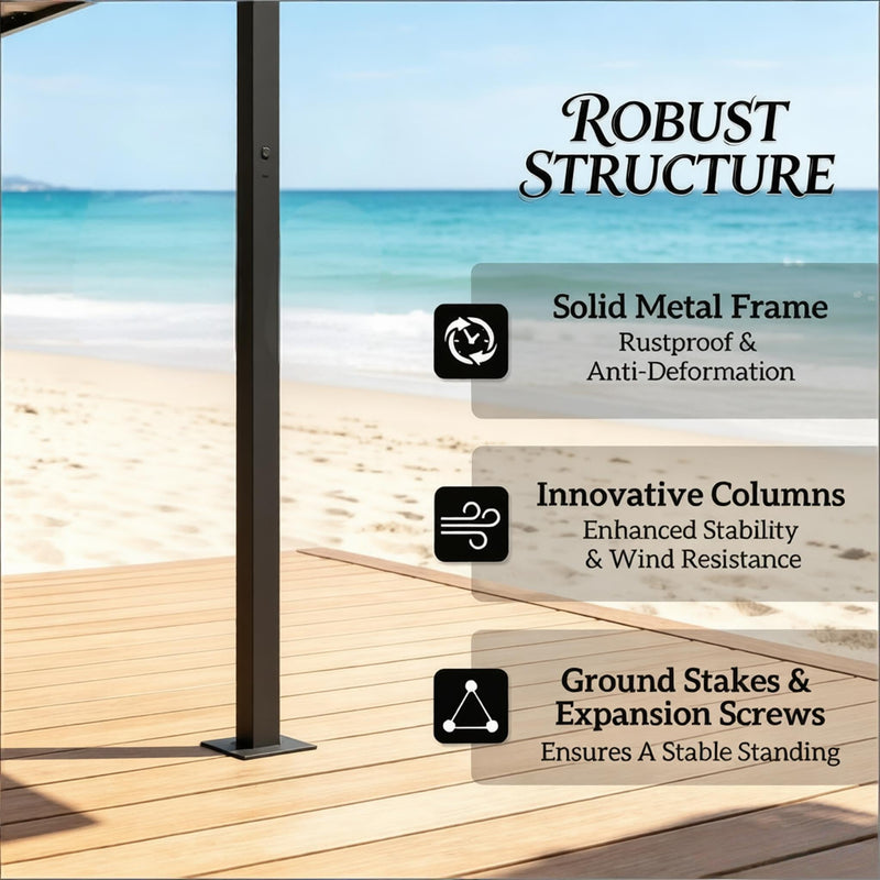Double-Tiered Barbecue Gazebo Shelter by HouseOfZazla