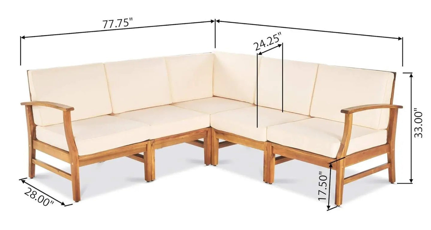 Perla - 6 Pieces Sofa Set by HouseOfZazla