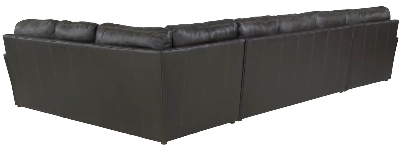 Denali - Italian Leather Match Sectional by Unique Piece Furniture