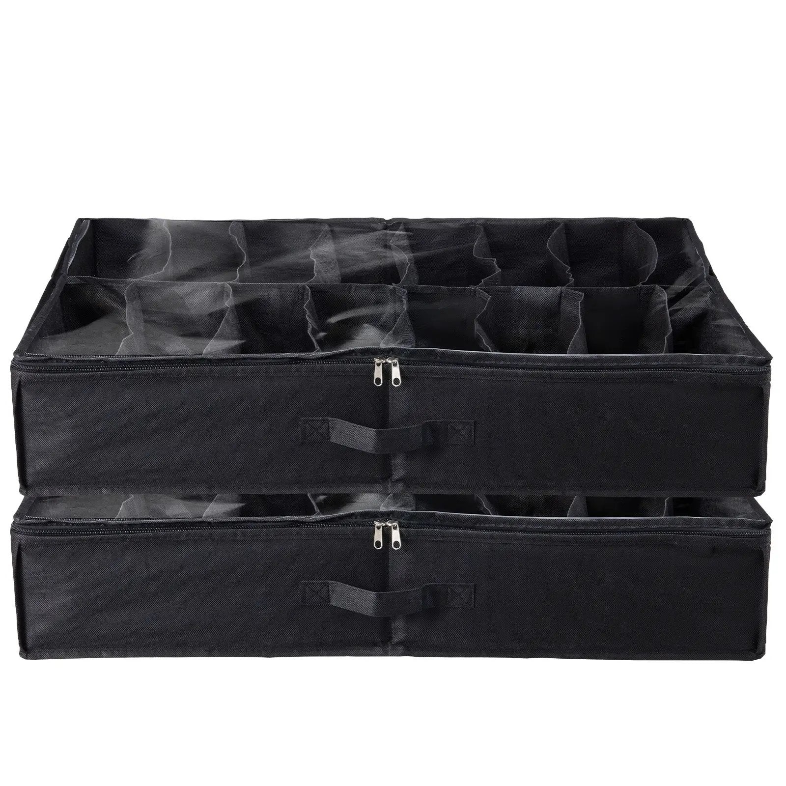 Sturdy Under Bed Shoe Storage Organizer, Set of 2 by HouseOfZazla