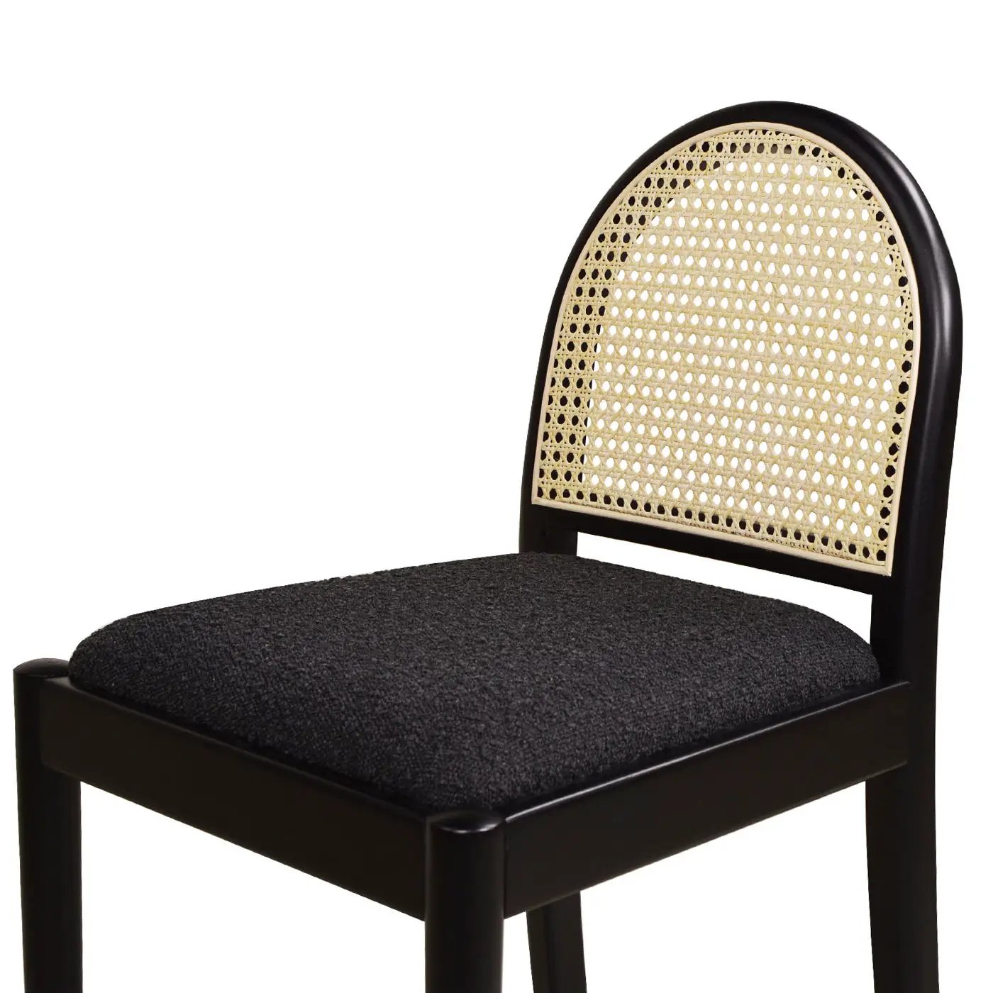 Panama - Curved Back Cane Counter Stool (Set of 2) by HouseOfZazla