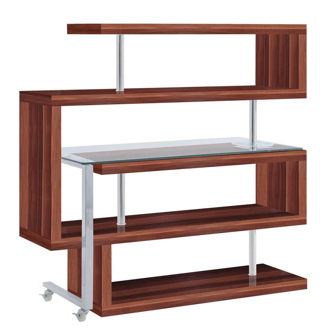 Buck II - Writing Desk With Bookshelf by Unique Piece Furniture