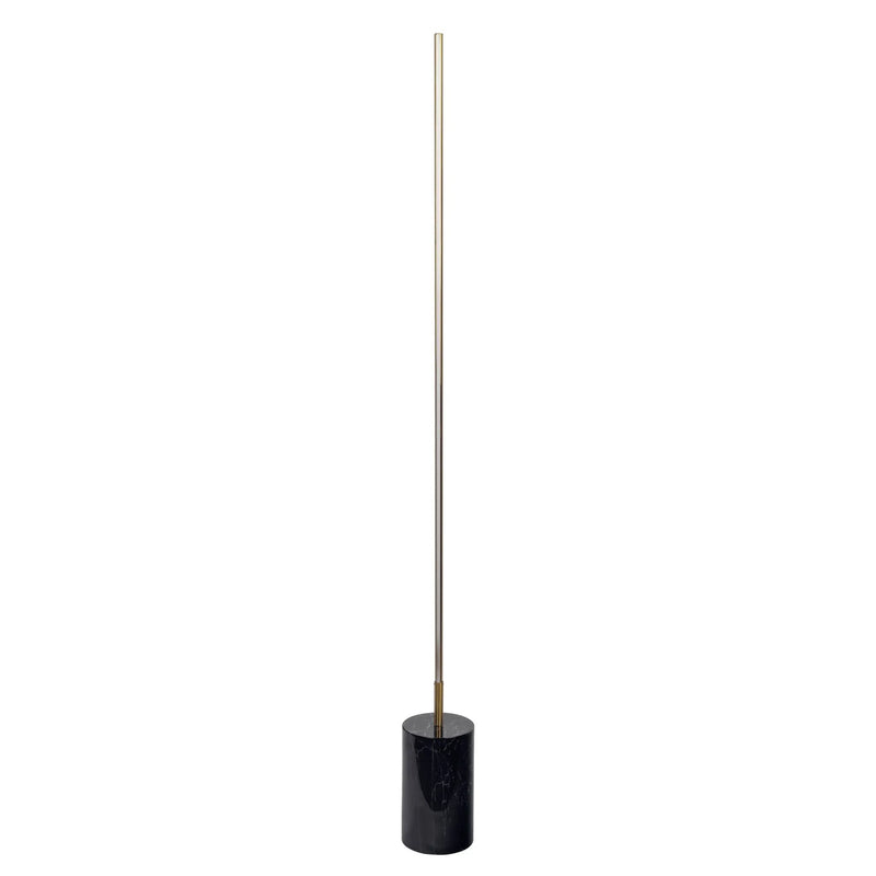 Prism - LED Floor Lamp With On / Off Switch Base - Gold / Marble by Unique Piece Furniture