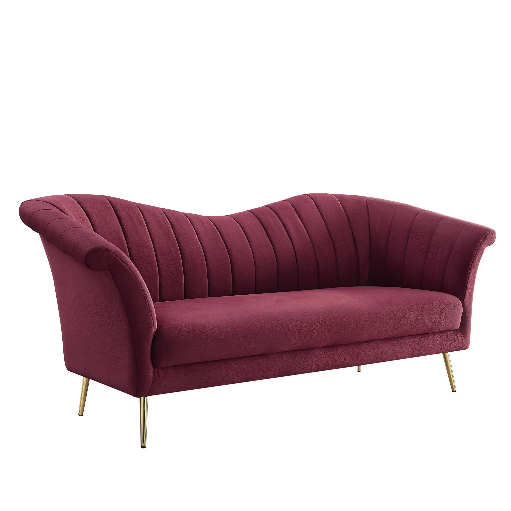 Callista - Sofa - Red Velvet by Unique Piece Furniture