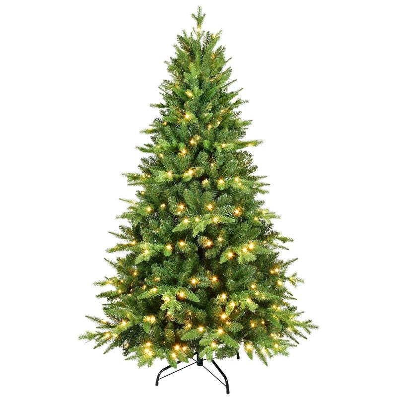 5ft Pre-Lit Christmas Tree with 250 Warm Lights, photo 9 of 10