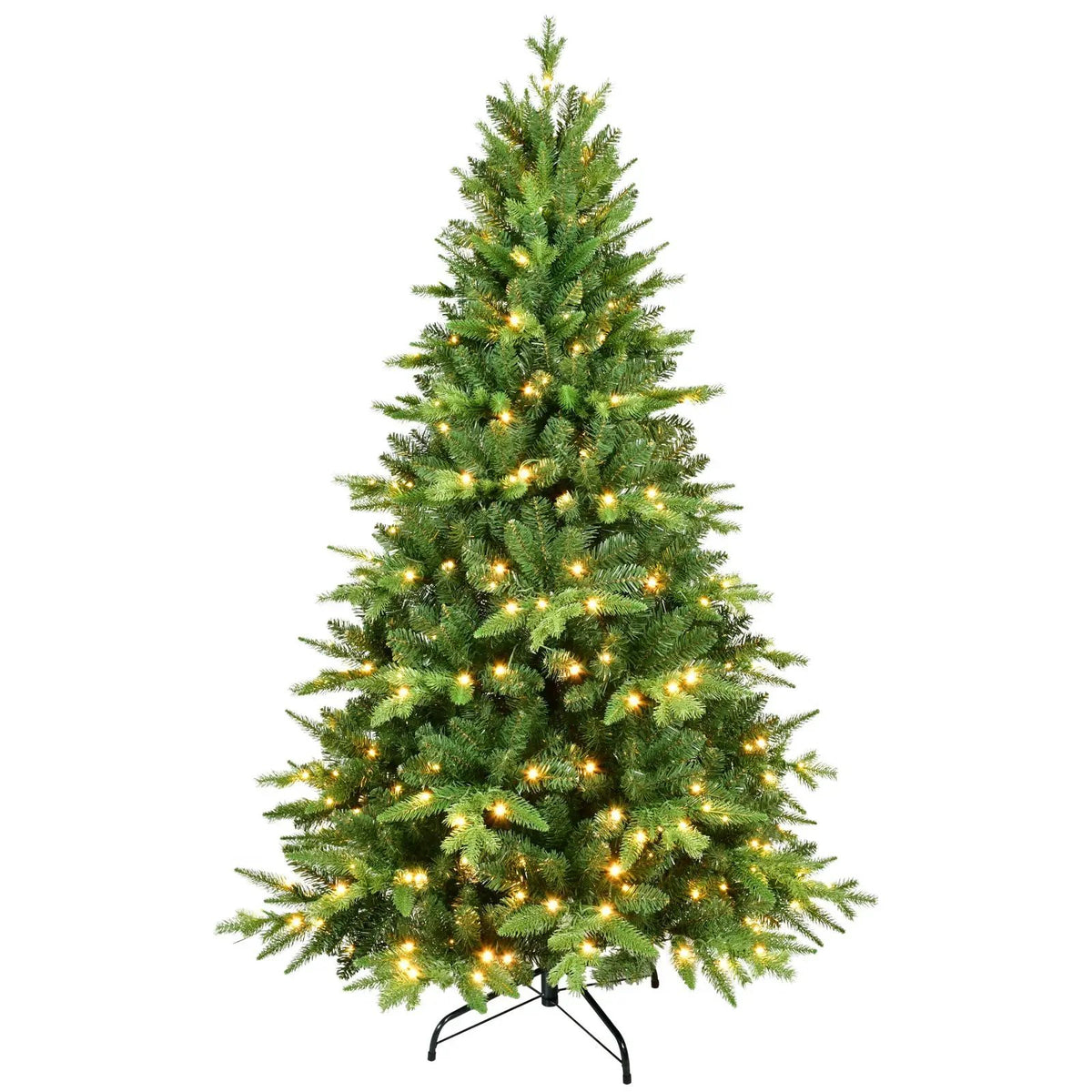 7ft Pre-Lit Christmas Tree with 450 Warm Lights, photo 9 of 10