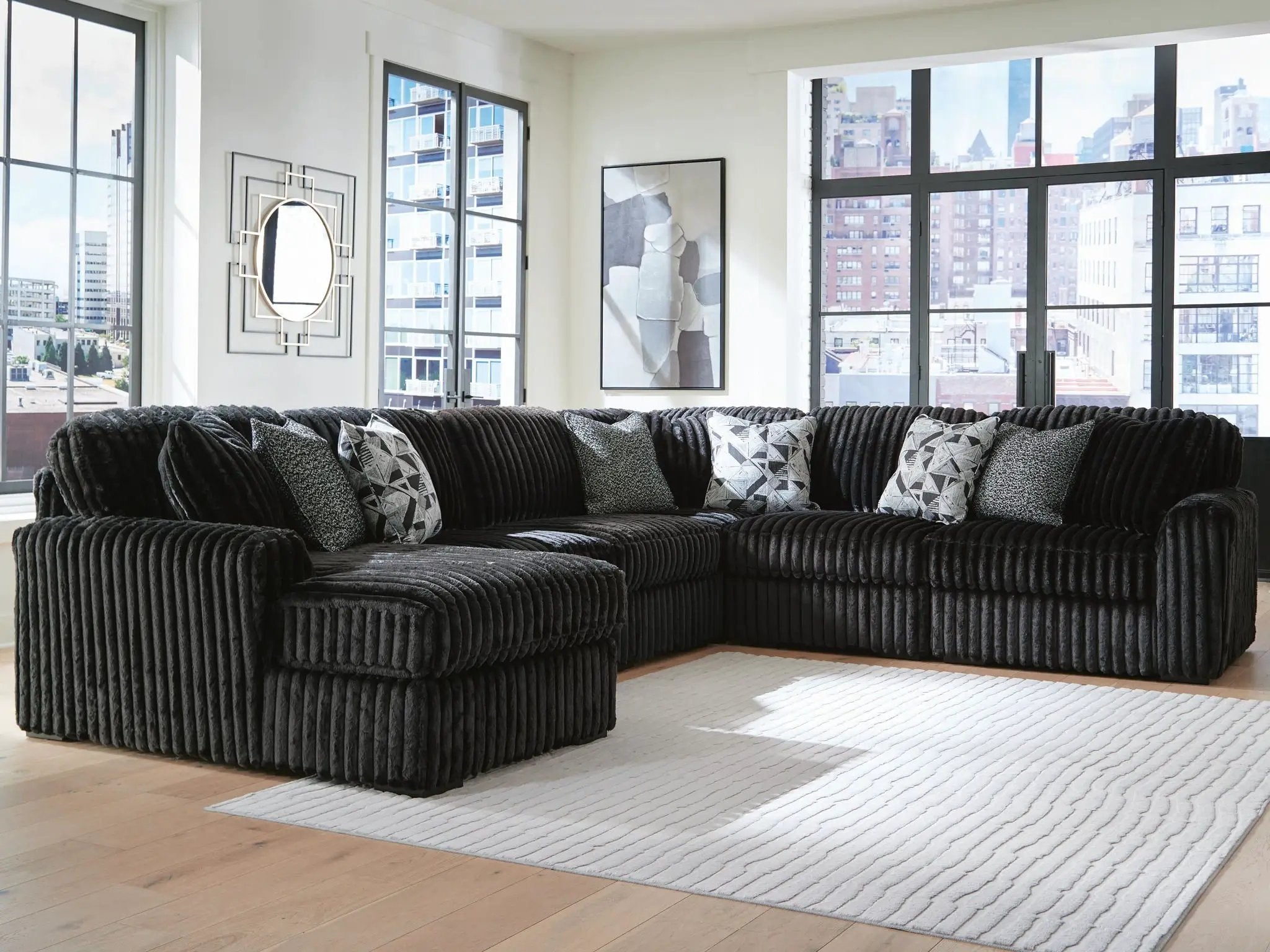 Midnight-Madness - Sectional by Unique Piece Furniture