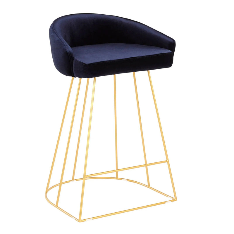Canary - Contemporary Counter Stool (Set of 2) by HouseOfZazla