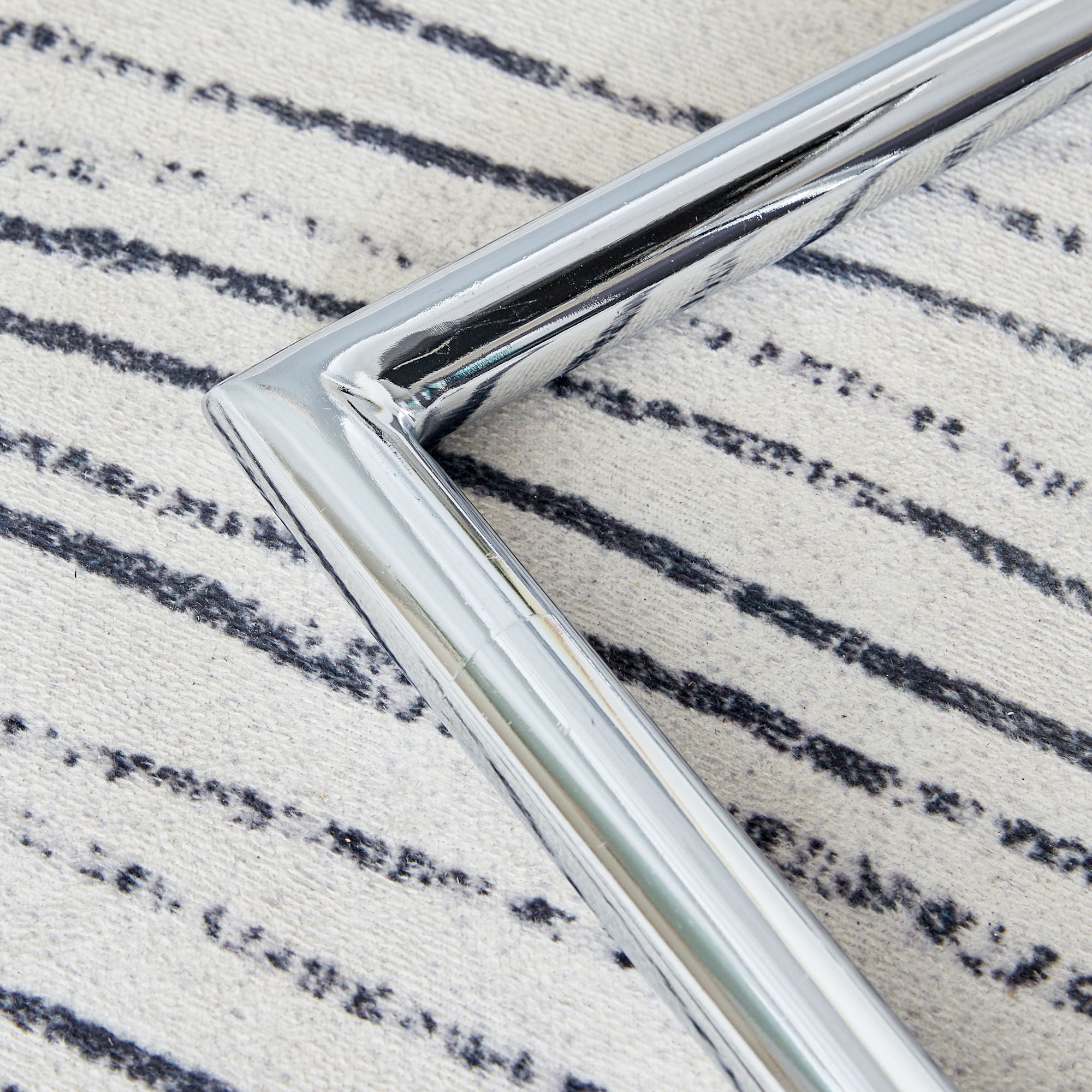 Modern Dining Chairs With Padded Seat, Metal Legs by Unique Piece Furniture